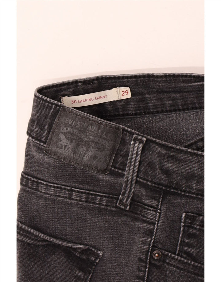 Blugi skinny 311 Shaping pentru femei Levi's W29 L29 gri