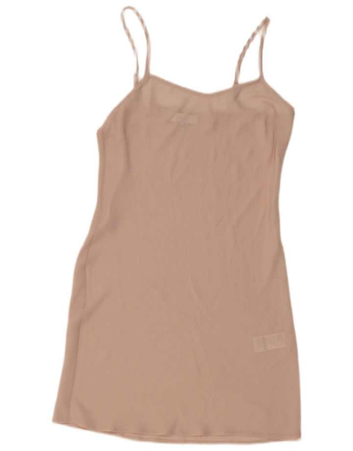 Rochie slip pentru femei Reiss UK 10, poliester roz mic