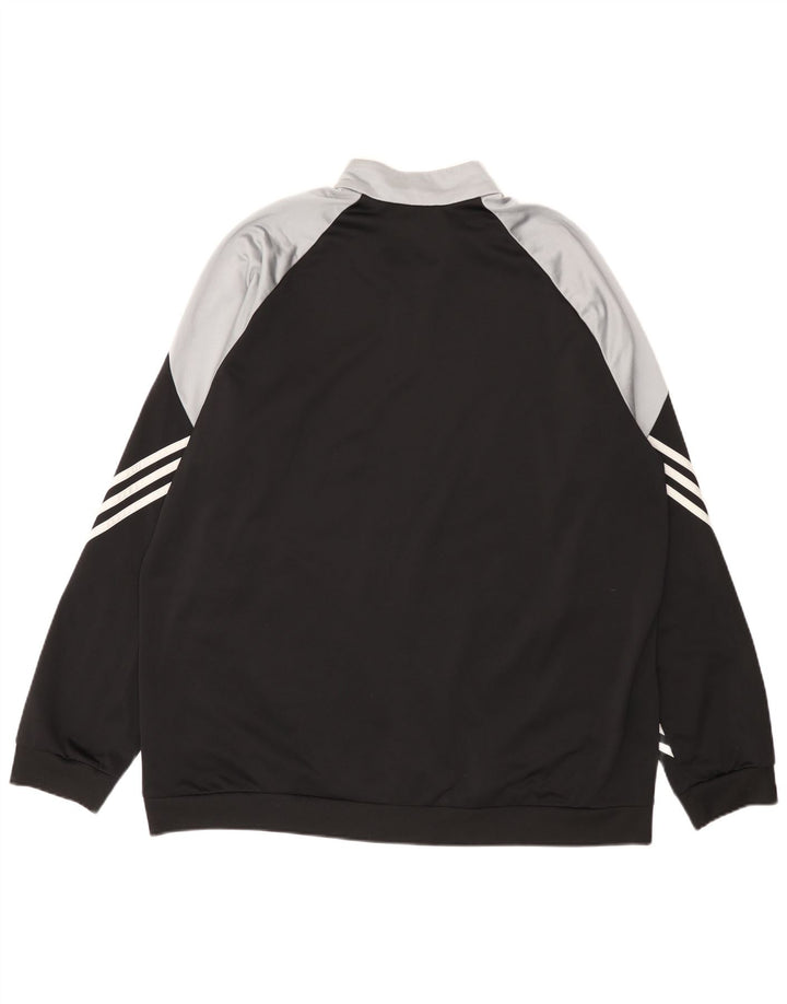 Jachetă de trening pentru bărbați Adidas, 2XL, negru, poliester