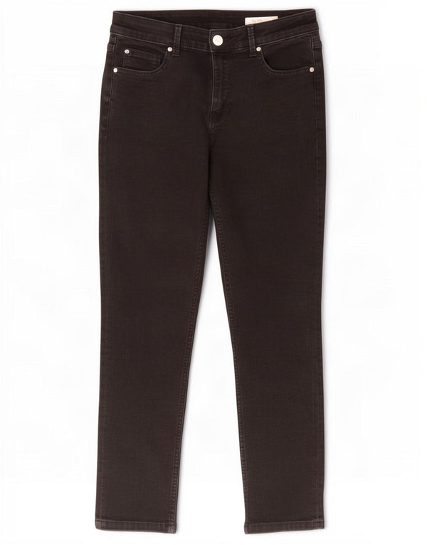 Marks & Spencer, blugi The Lily Crop slim pentru femei UK 12 Meium W30 L25 Black