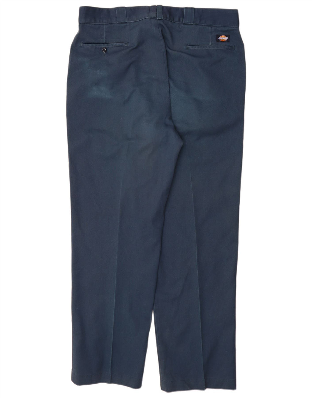 Pantaloni chino drepți pentru bărbați Dickies L40 L32 Poliester bleumarin