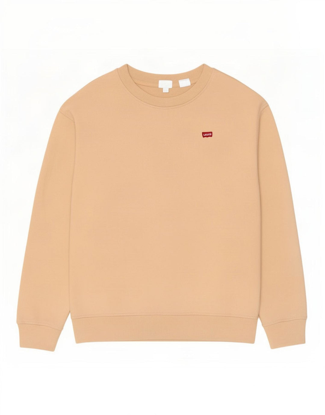 Pulover supradimensionat pentru femei Levi's, UK 10, bumbac, bej mic