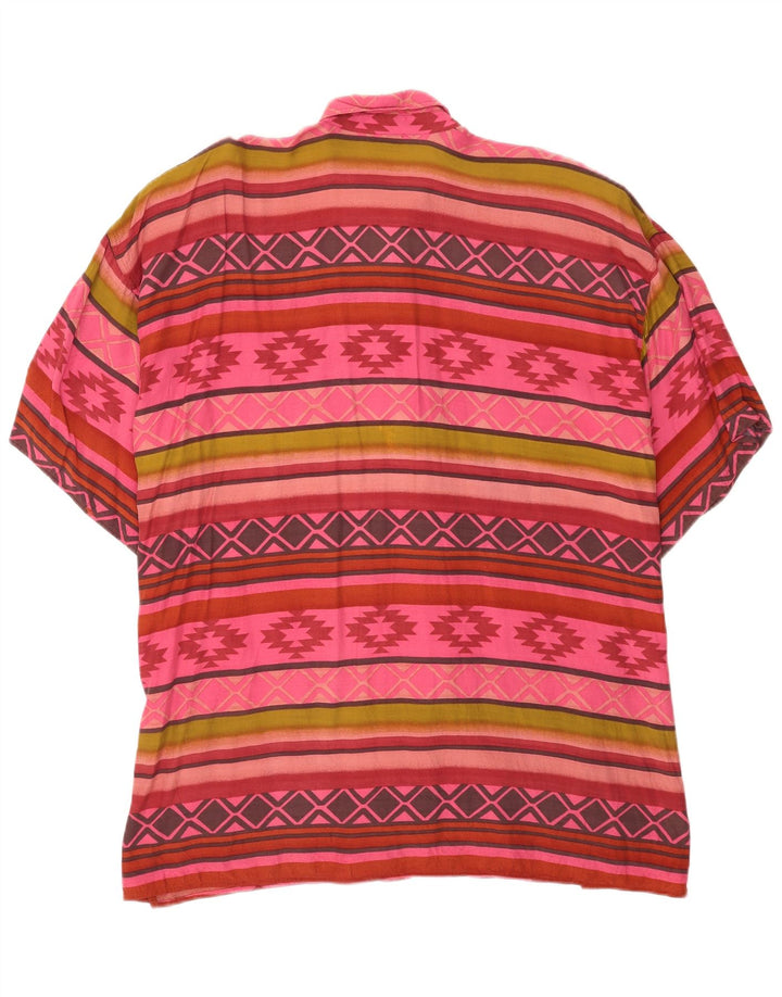 Max&Co. Cămașă cu mânecă scurtă pentru femei UK 12 Medium Multicolor Geometric