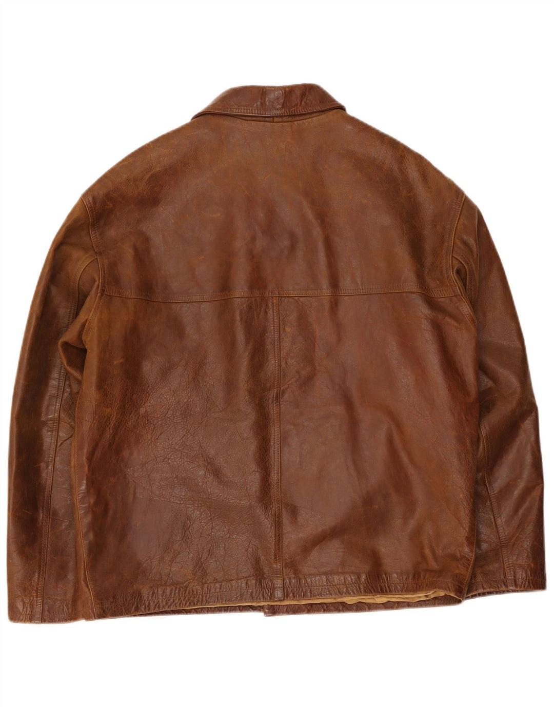 Jachetă de piele pentru bărbați Bello Boys UK 42 XL maro
