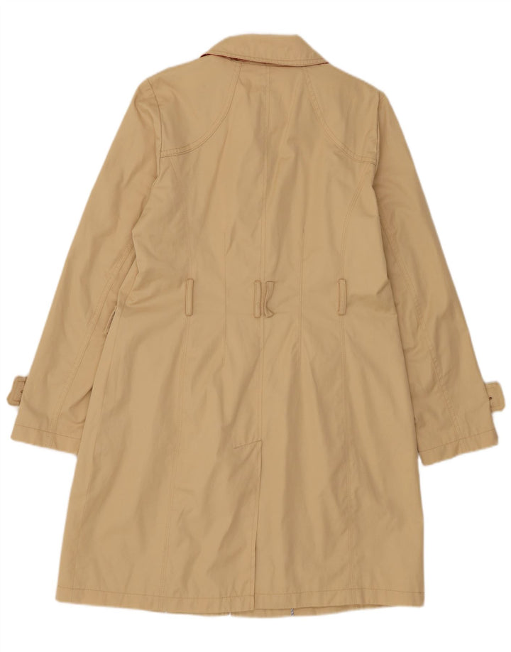 Trench pentru femei Lands End UK 10 Bumbac Bej mic