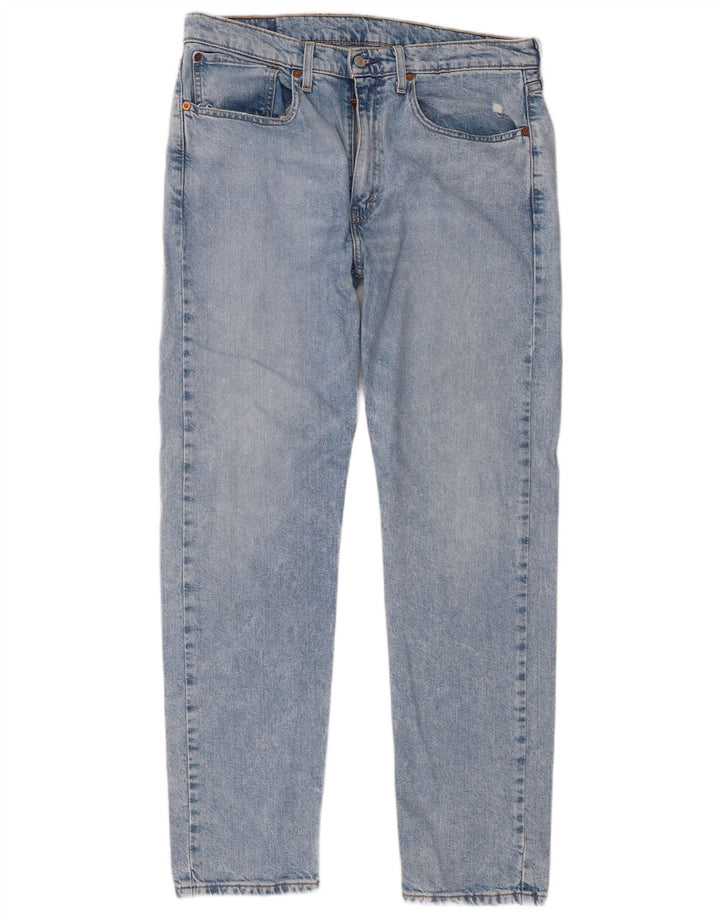 Blugi conici pentru bărbați Levi's 502 W34 L32 Bumbac albastru