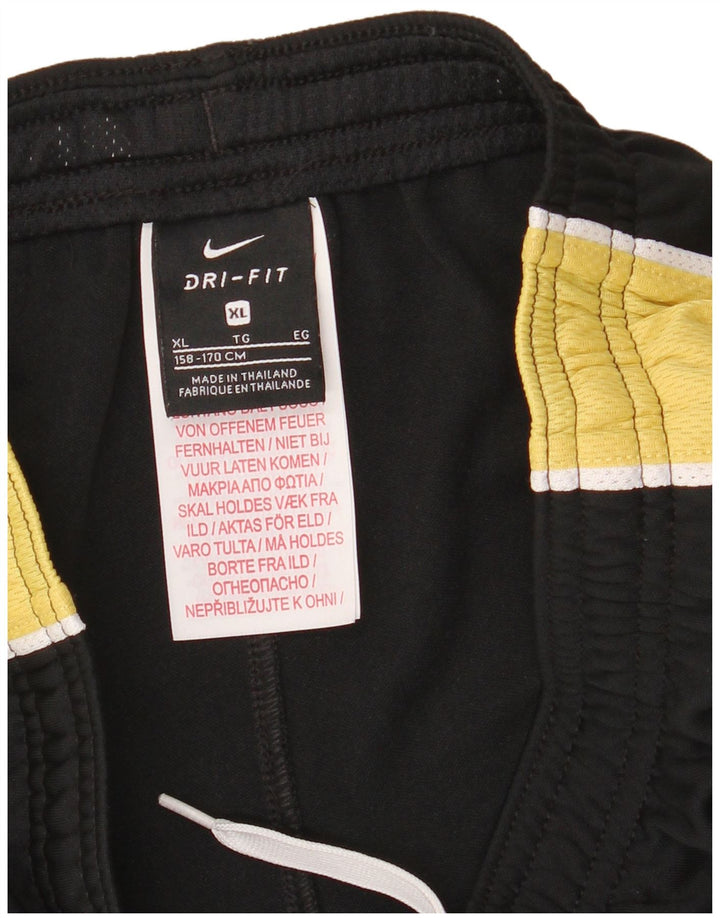 NIKE Băieți Dri Fit Trening Pantaloni Joggeri 13-14 Ani XL Negru