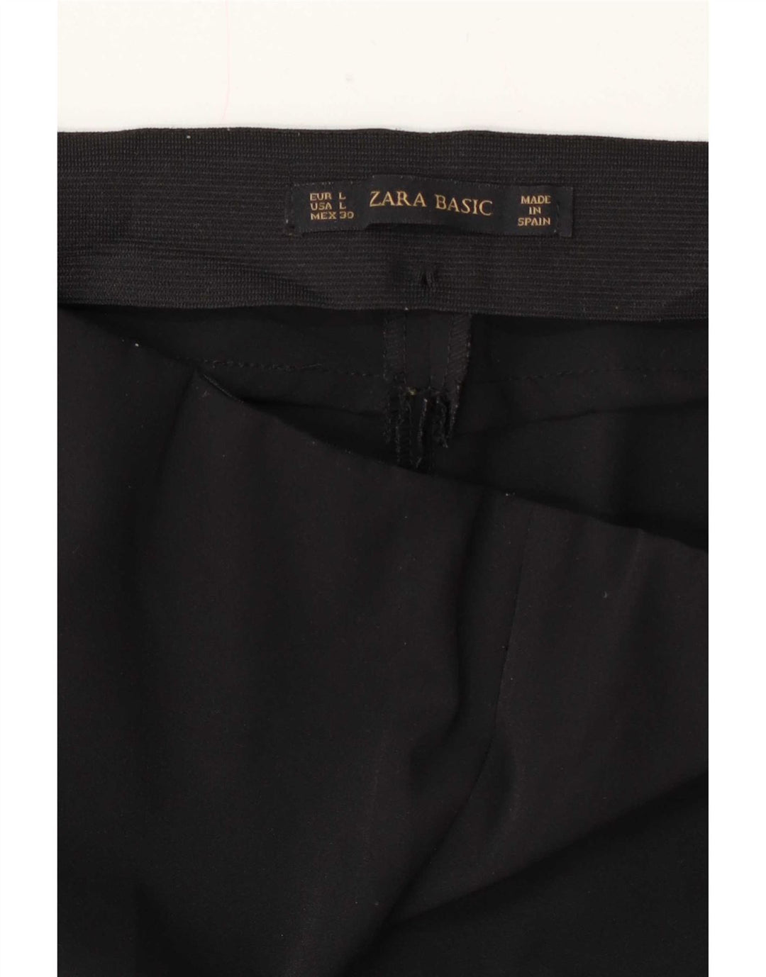 Pantaloni obișnuiți obișnuiți pentru femei Zara L30 L27 Negri