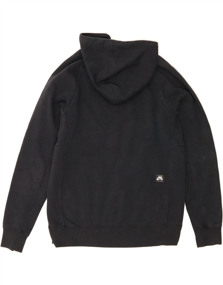 NIKE Mens Graphic Hoodie Jumper Medium Black Cotton Vintage Nike and Second-Hand Nike from Messina Hembry 