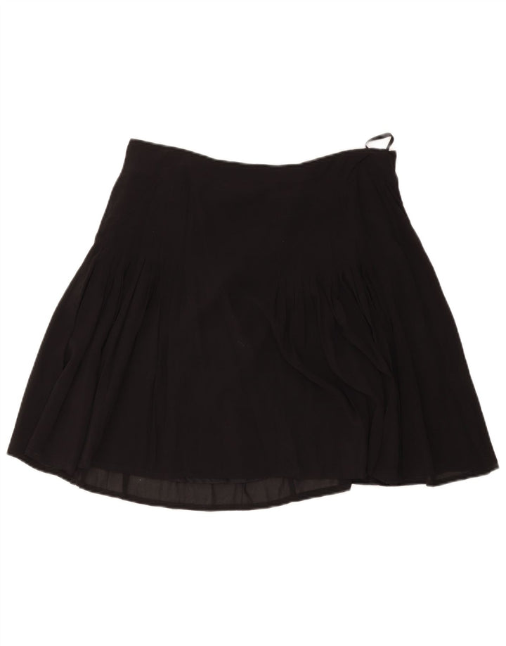 Fusta Mini Blunauta Femei IT 46 Large W36 Black Silk