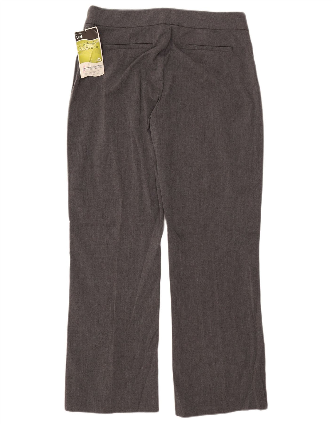 Pantaloni casual drepti pentru femei LEE US 10 Large W31 L28 Poliester gri