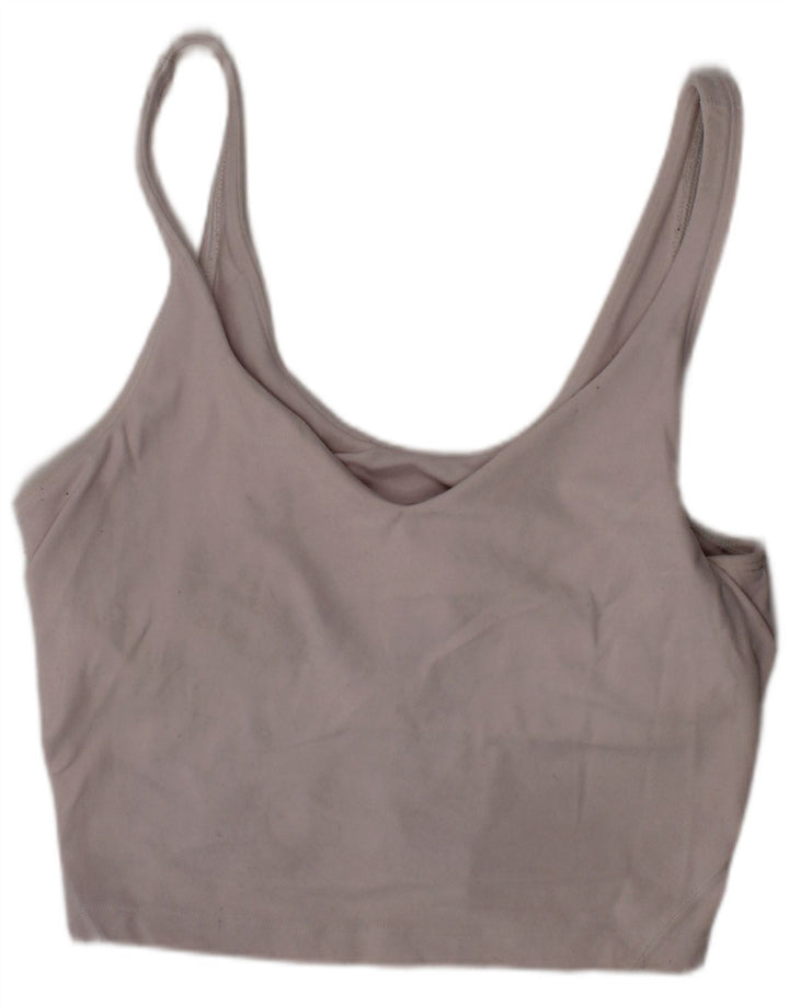 Lululemon Womens Sport Bra Top US 6 Medium Pink