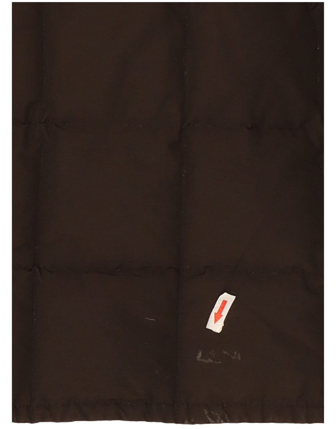 Palton căptușit cu glugă Woolrich pentru femei UK 12 Bumbac kaki mediu
