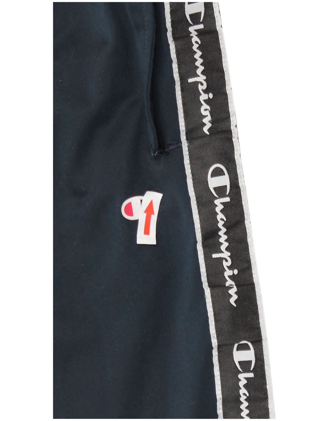 Pantaloni de trening grafic pentru bărbați Champion Pantaloni de jogging mari, bleumarin, poliester