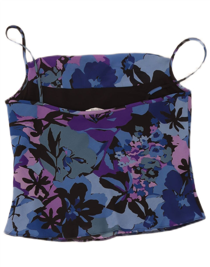 St. Bernard Crop Cami Top pentru femei UK 12 Medium Multicolor Floral