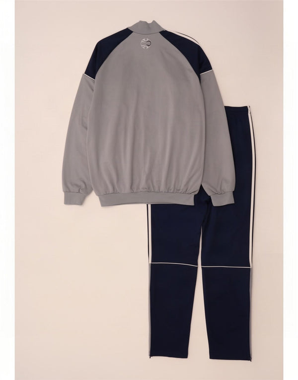 Trening complet Adidas pentru bărbați Marea Britanie 44/46, mare, bleumarin, poliester color bloc