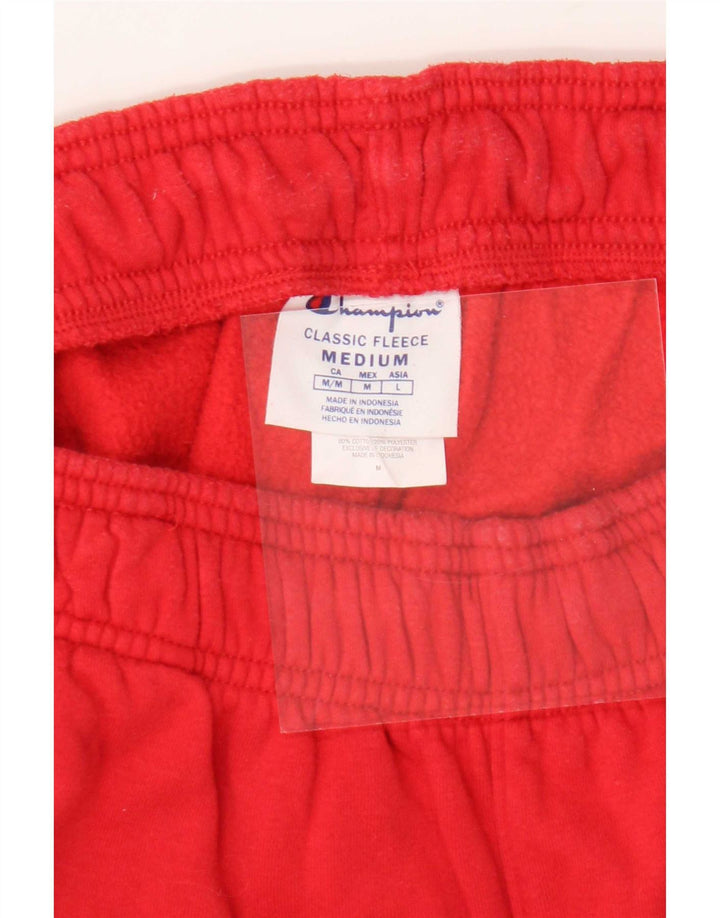 Pantaloni de trening pentru bărbați Champion Pantaloni de jogging Bumbac roșu mediu
