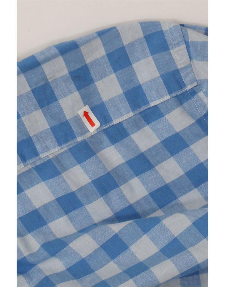 Cămașă Vineyard Vines Băieți 15-16 Ani XL Blue Gingham Bumbac
