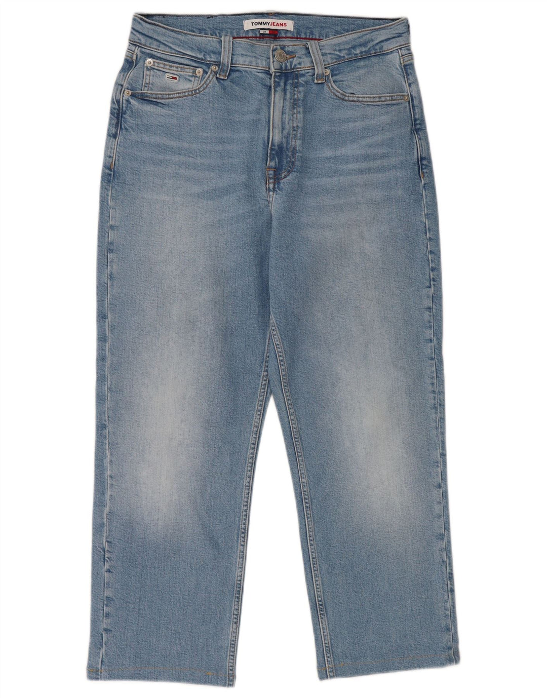 Blugi tăiați pentru femei Tommy Hilfiger W28 L23 Bumbac albastru