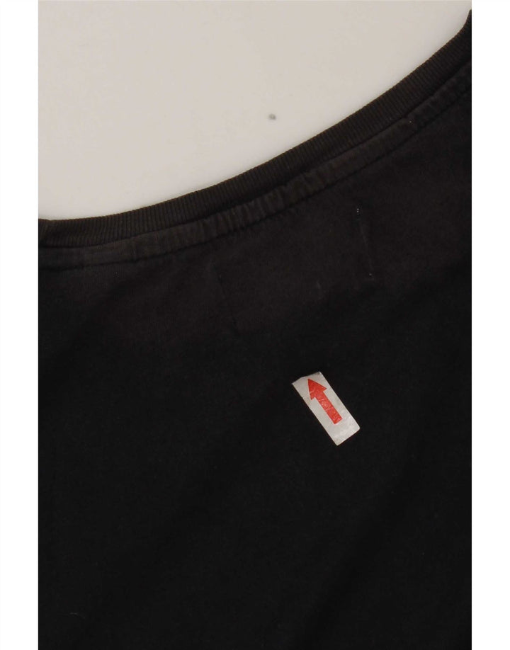 Tricou grafic Jack Wills pentru bărbați Top mediu din bumbac bleumarin