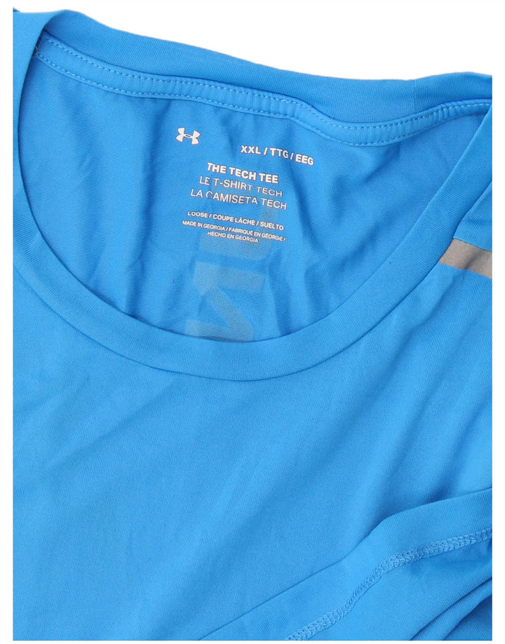 Tricou pentru bărbați Under Armour Top 2XL Albastru