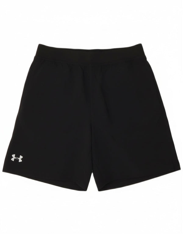 Pantaloni scurți sport Under Armour pentru femei Heat Gear UK 12 Medium Black