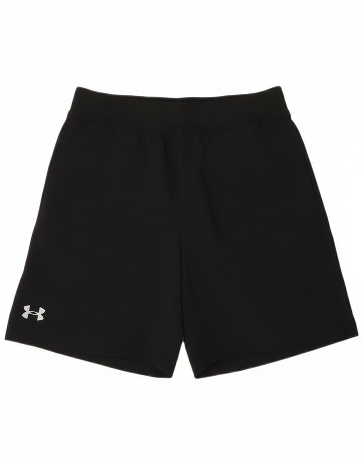 Pantaloni scurți sport Under Armour pentru femei Heat Gear UK 12 Medium Black