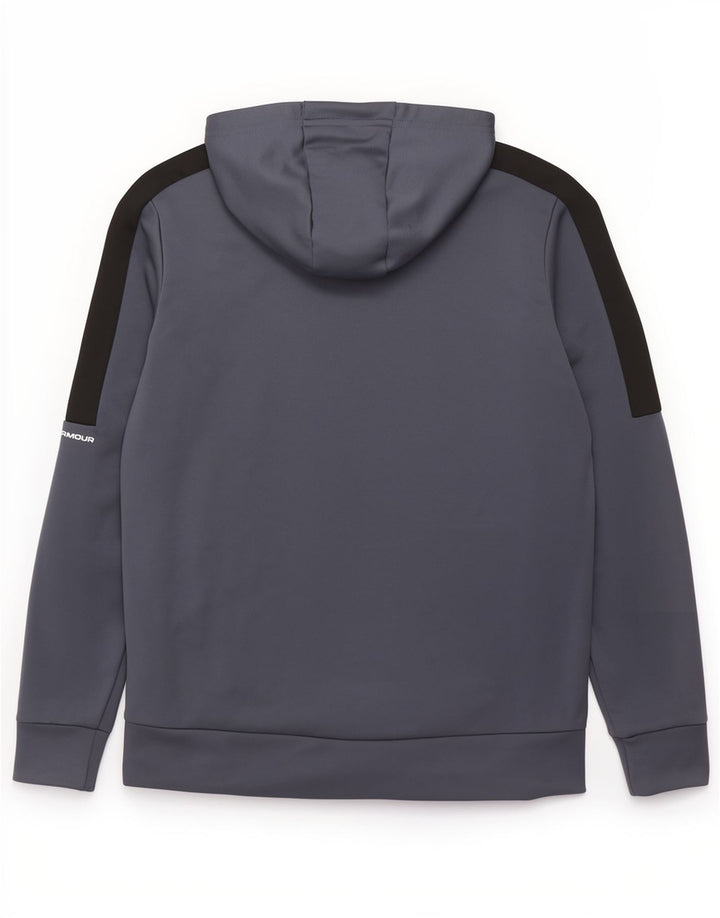 Pulover Under Armour pentru bărbați, cu fermoar, poliester, albastru