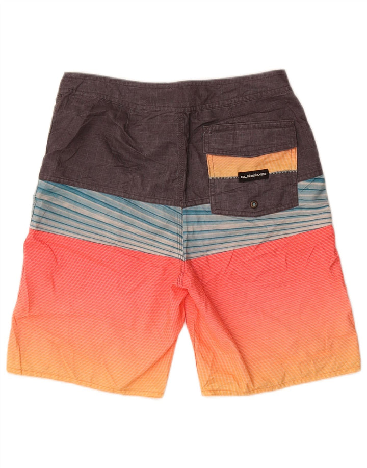 Pantaloni scurți de înot Quiksilver pentru băieți 13-14 ani, multicolori