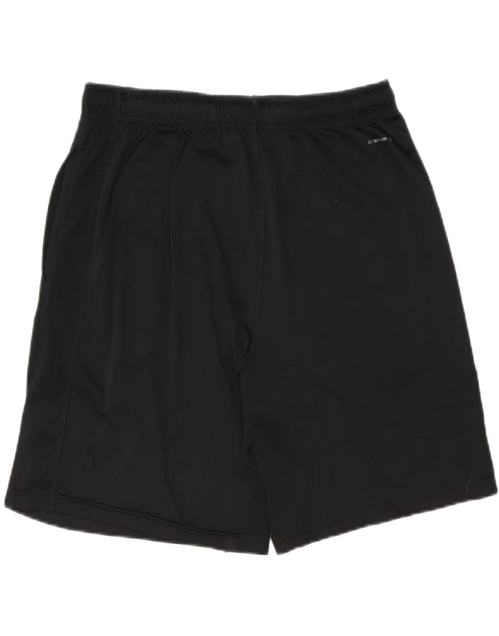 Pantaloni scurți sport Dri-Power pentru bărbați RUSSELL ATHLETIC, poliester mediu negru