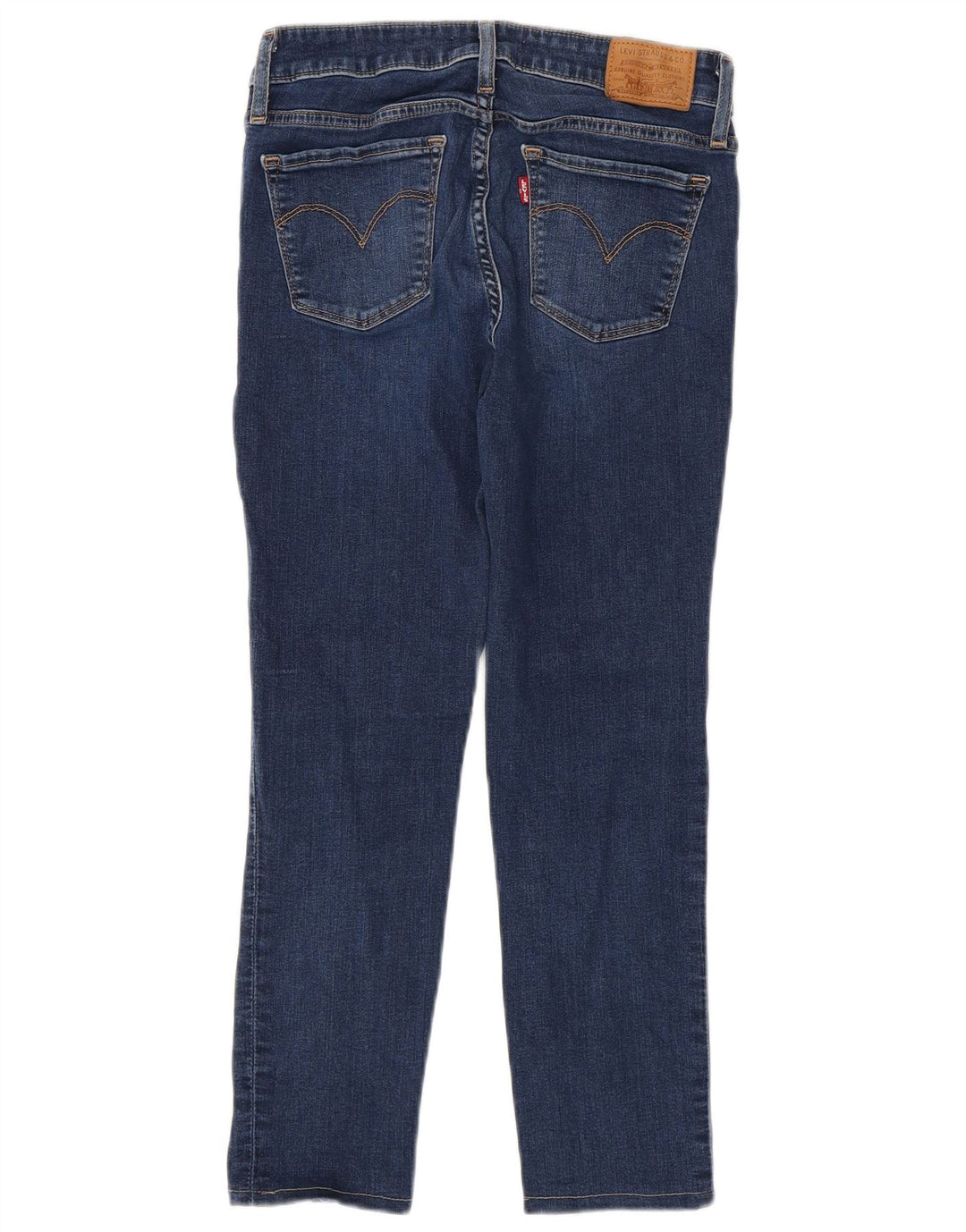 Blugi skinny 711 pentru femei LEVI'S W25 L32 bumbac albastru