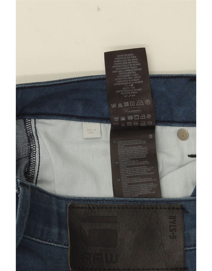Blugi G-Star 3301 Slim pentru bărbați W30 L32 Bumbac albastru
