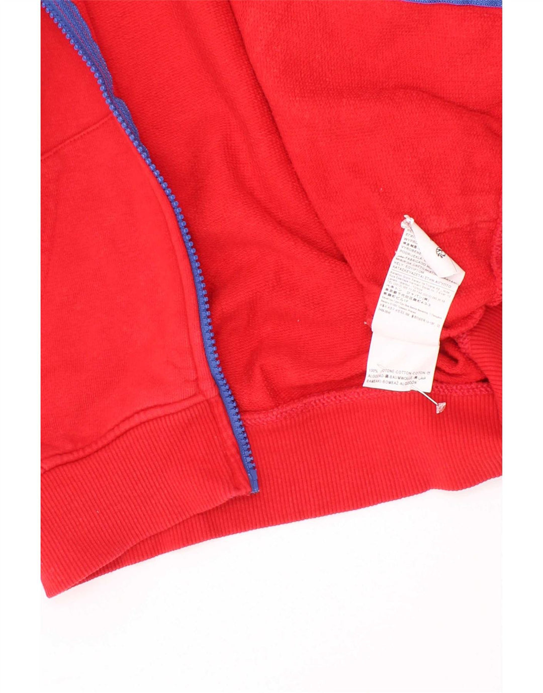 Benetton Boys Graphic Trening Top Jachetă 6-7 ani Bumbac roșu mic