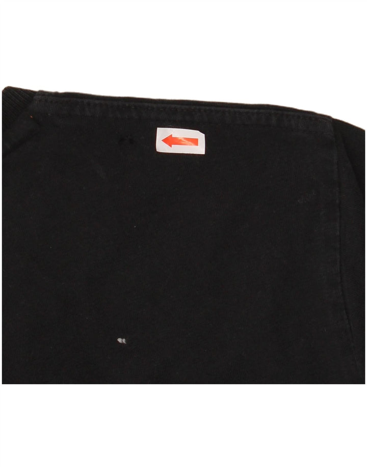 SUPERDRY Tricou Bărbați Top Medium Negru Bumbac