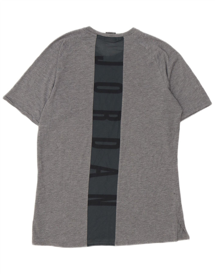 Tricou grafic pentru bărbați Jordan Top Medium Gri Colorblock