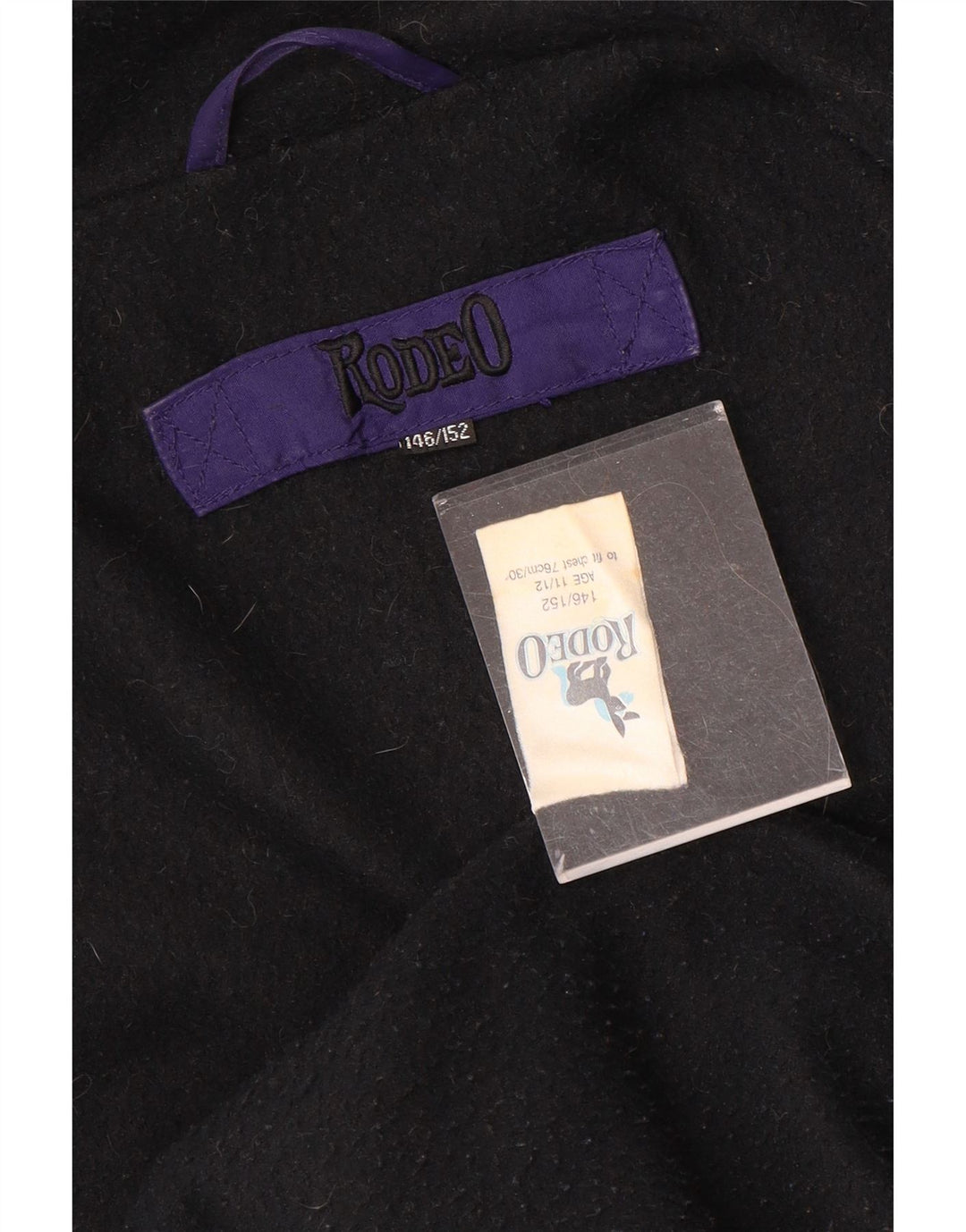 Rodeo Boys Jacket Windbreaker 11-12 ani Violet Colorblock Nylon