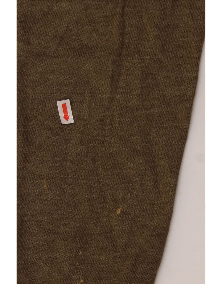 Pulover Jack Wills pentru bărbați, bumbac kaki XL