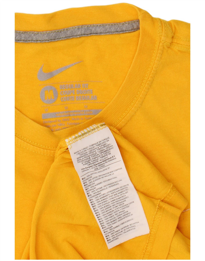 Vest Vest Top, Bumbac galben mediu, pentru bărbați, cu fit regulat