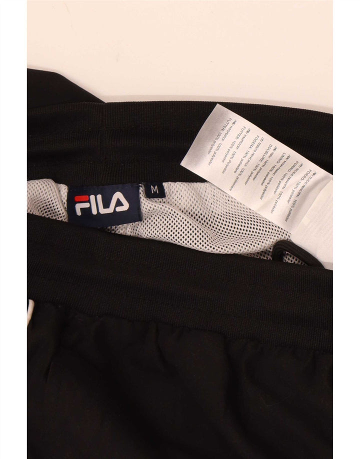 Pantaloni de trening Fila Barbati Joggeri Poliester mediu negru