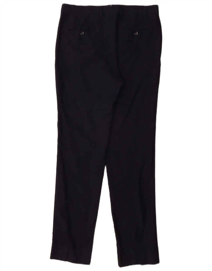 MASSIMO DUTTI Pantaloni drepți pentru bărbați EU 40 Medium W31 L32 Bleumarin