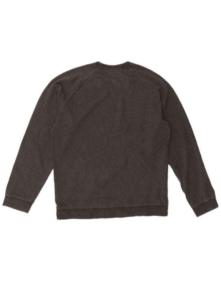 Hanorac grafic pentru bărbați Adidas Jumper mare, negru, bumbac