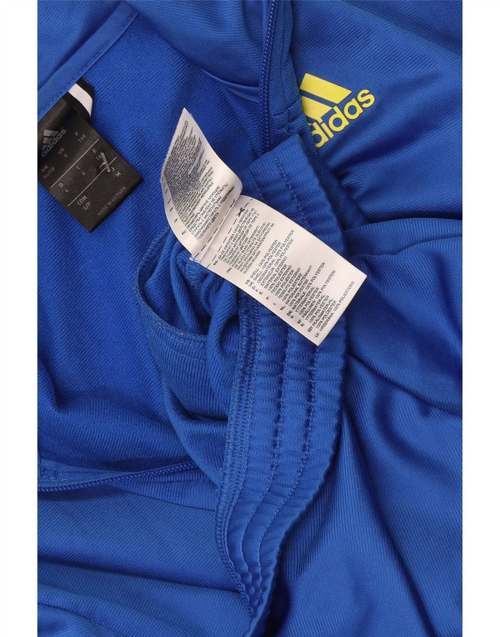 Jachetă de trening pentru bărbați Adidas UK 36/38 Poliester albastru mic