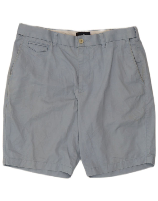 Pantaloni scurți chino pentru bărbați Marks & Spencer W36, mare, albastru, bumbac