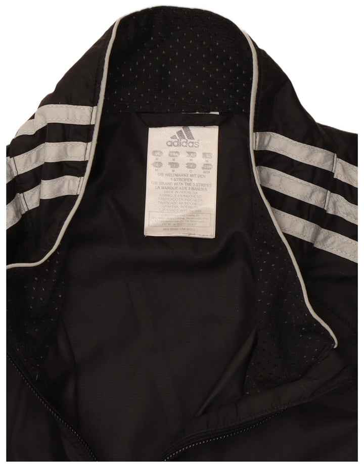 Jachetă de ploaie pentru bărbați Adidas UK 38 Poliester mediu negru