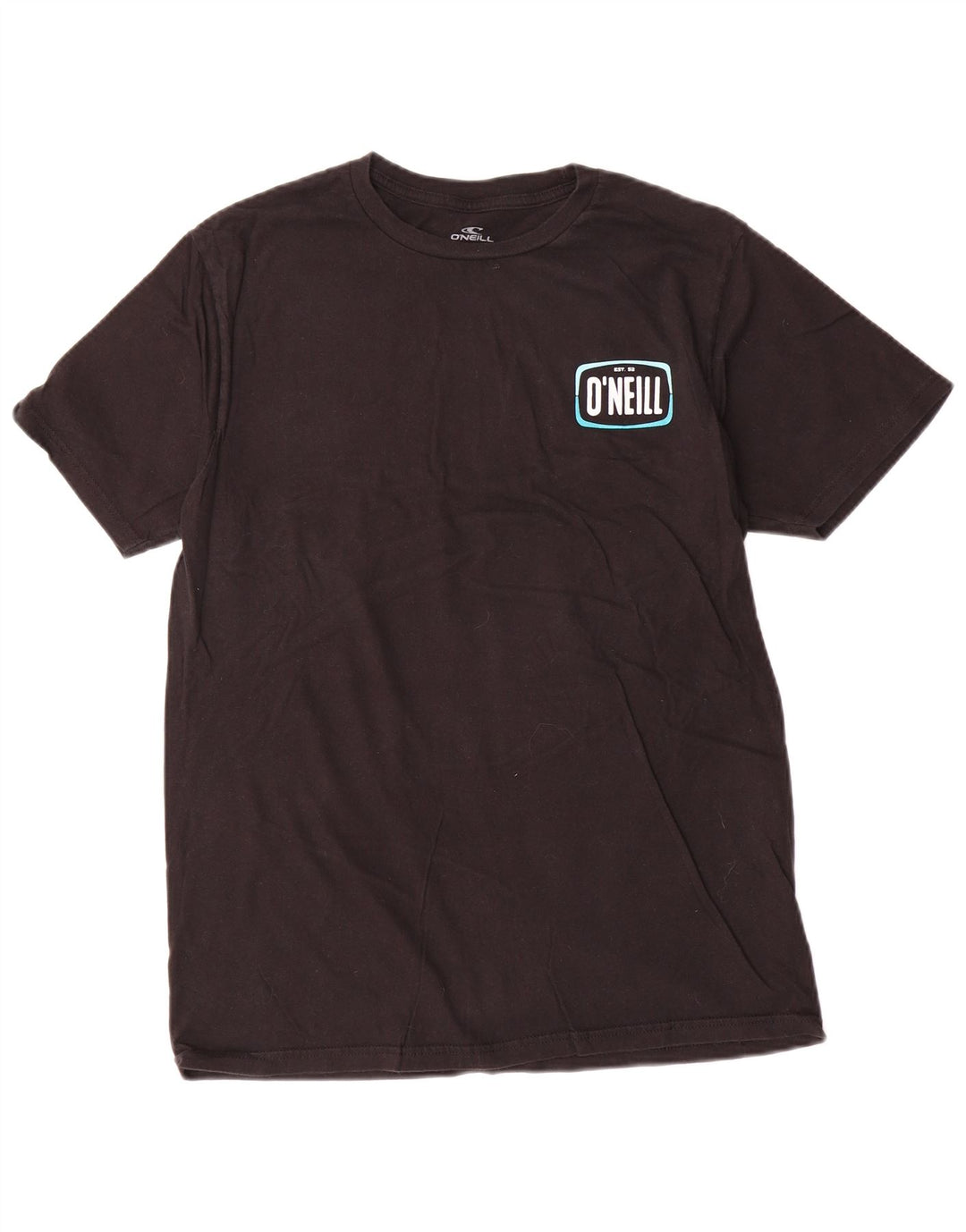 Tricou grafic O'Neill pentru bărbați, cu croiala modernă, top mediu din bumbac negru