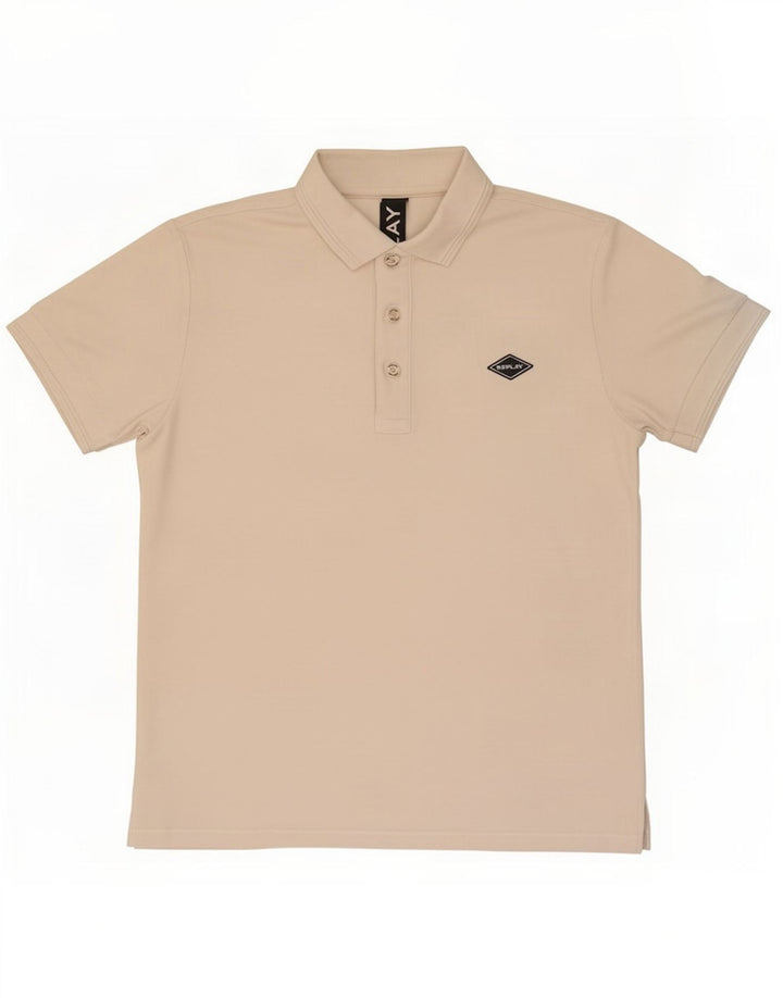 Tricou polo pentru bărbați Replay, bumbac alb, mediu