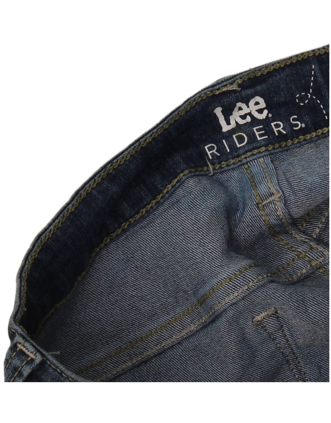 Blugi skinny Lee Riders pentru femei cu talie medie W30 L26 albastru