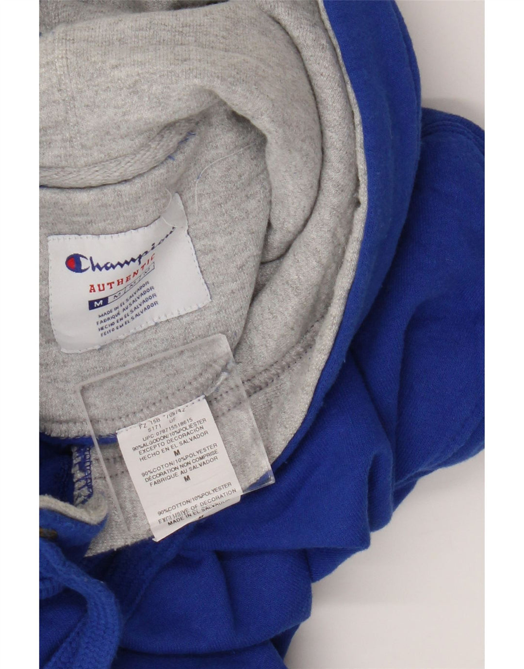 Pulover pentru bărbați Champion, bumbac albastru mediu