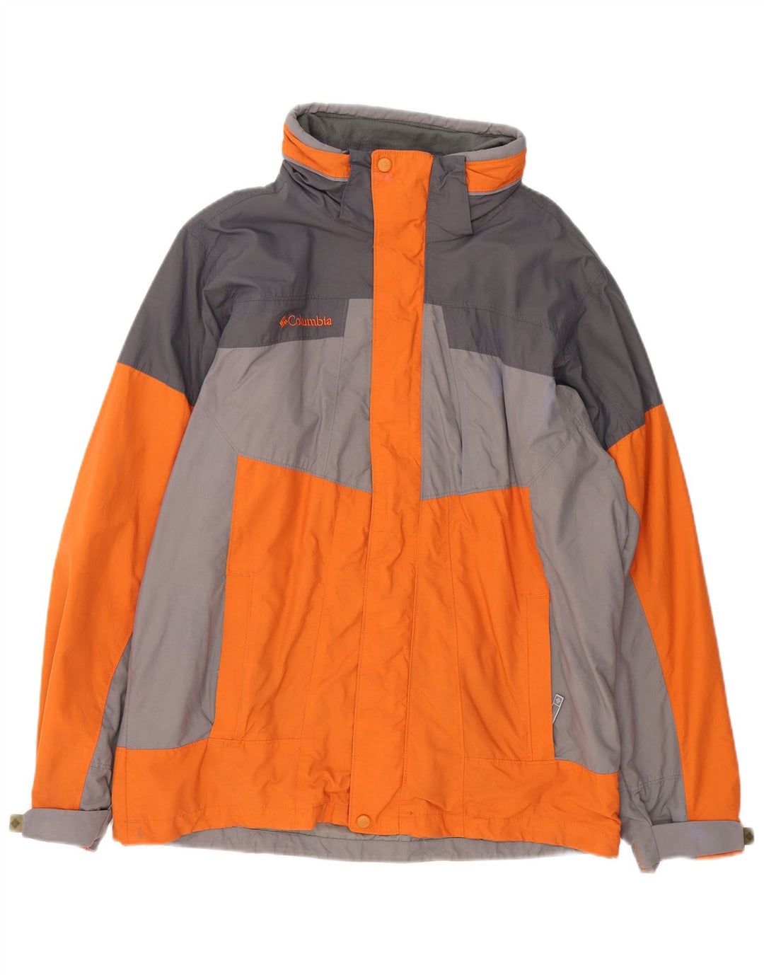Jachetă de schi Columbia Bugaboo Loose Fit pentru bărbați UK 38 Medium Orange Colorblock