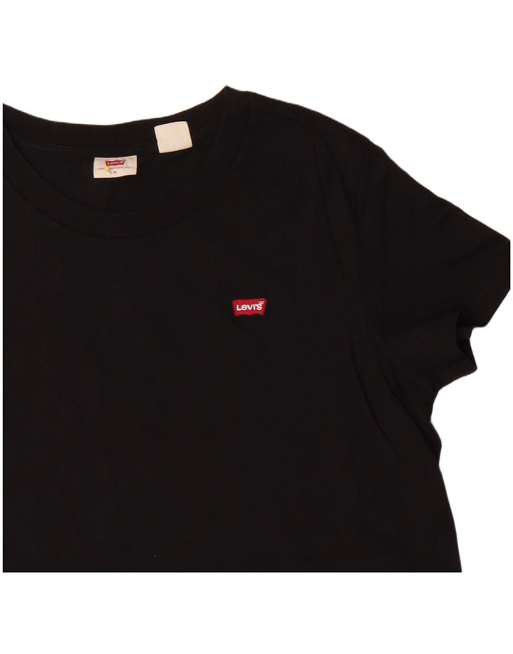 Tricou pentru femei Levi's Top UK 14 Medium Black Bumbac